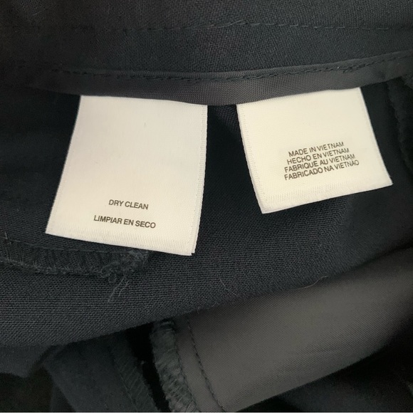 NWT Anne Klein Straight Leg Navy Blue Trousers - Picture 12 of 13